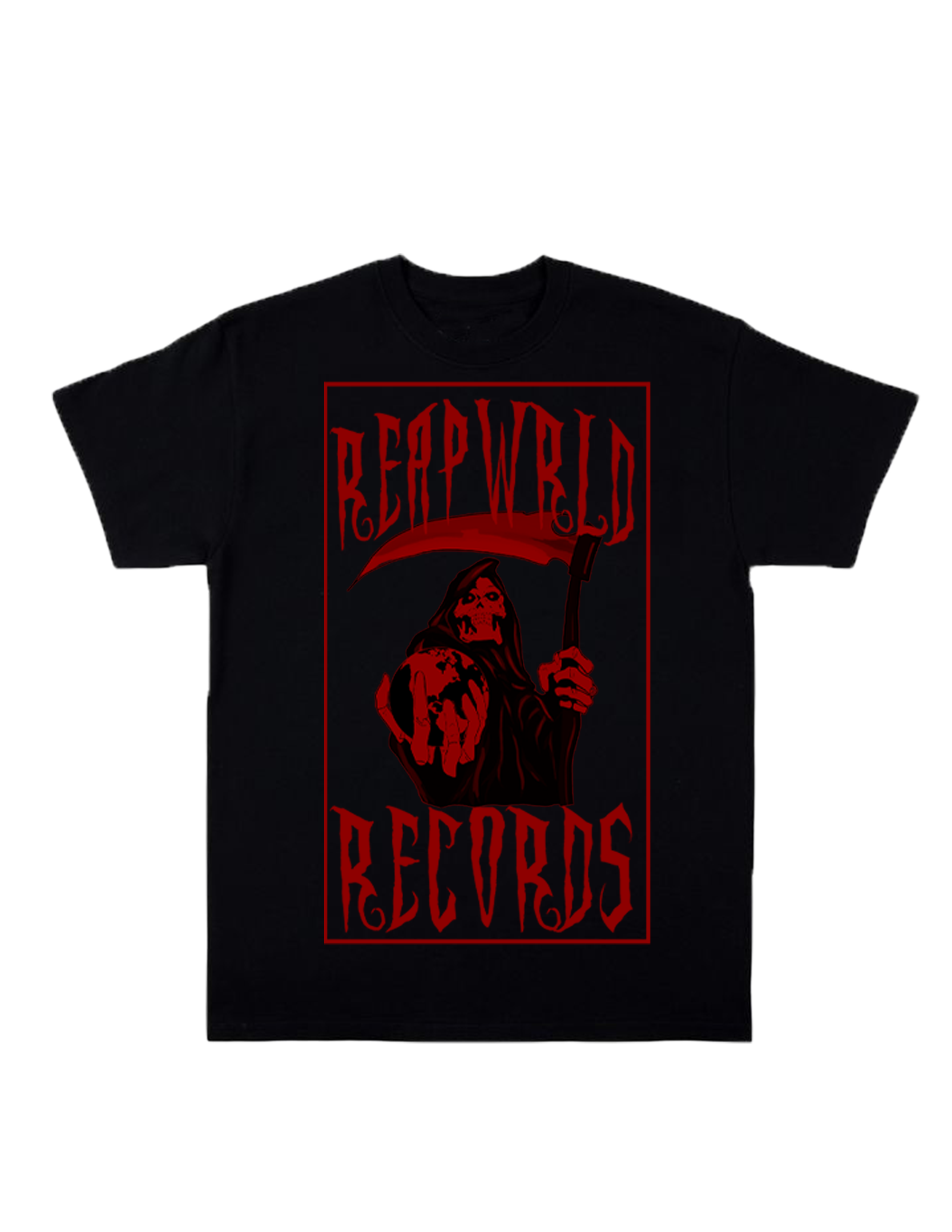 REAPWRLD RECORDS BLACK TEE