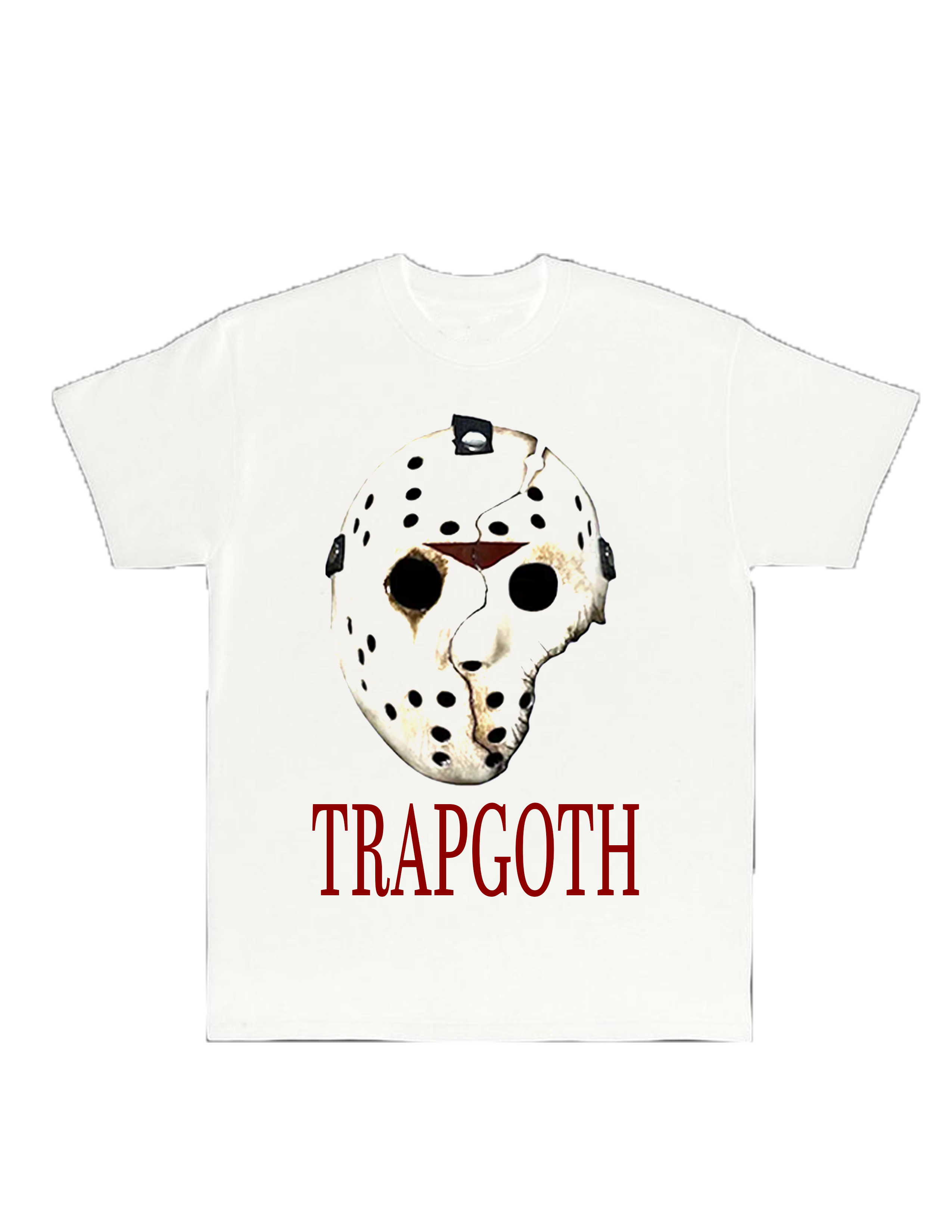 TRAPGOTH 13 WHITE TEE